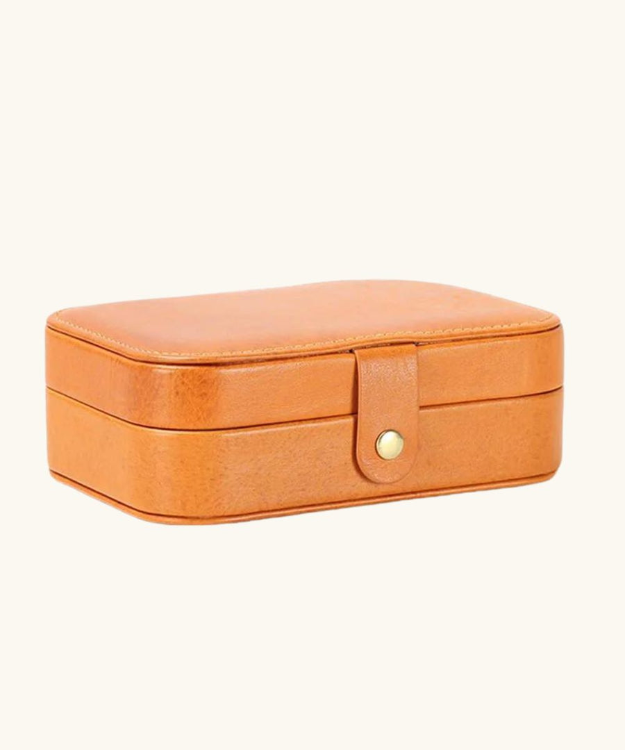 Leather Avocado Jewellery Box